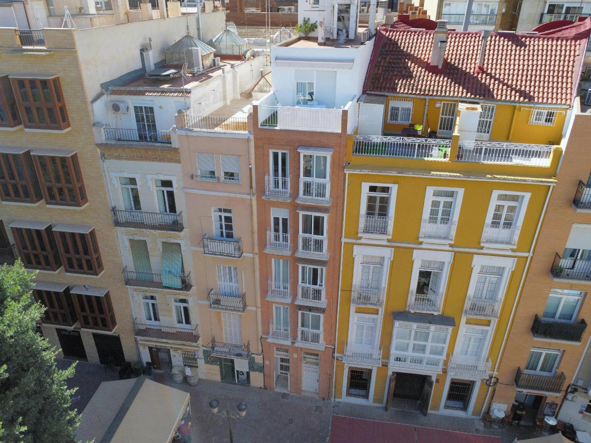 Ferienwohnung Atico A Cartagena Centro Historico Parking Exterior foto