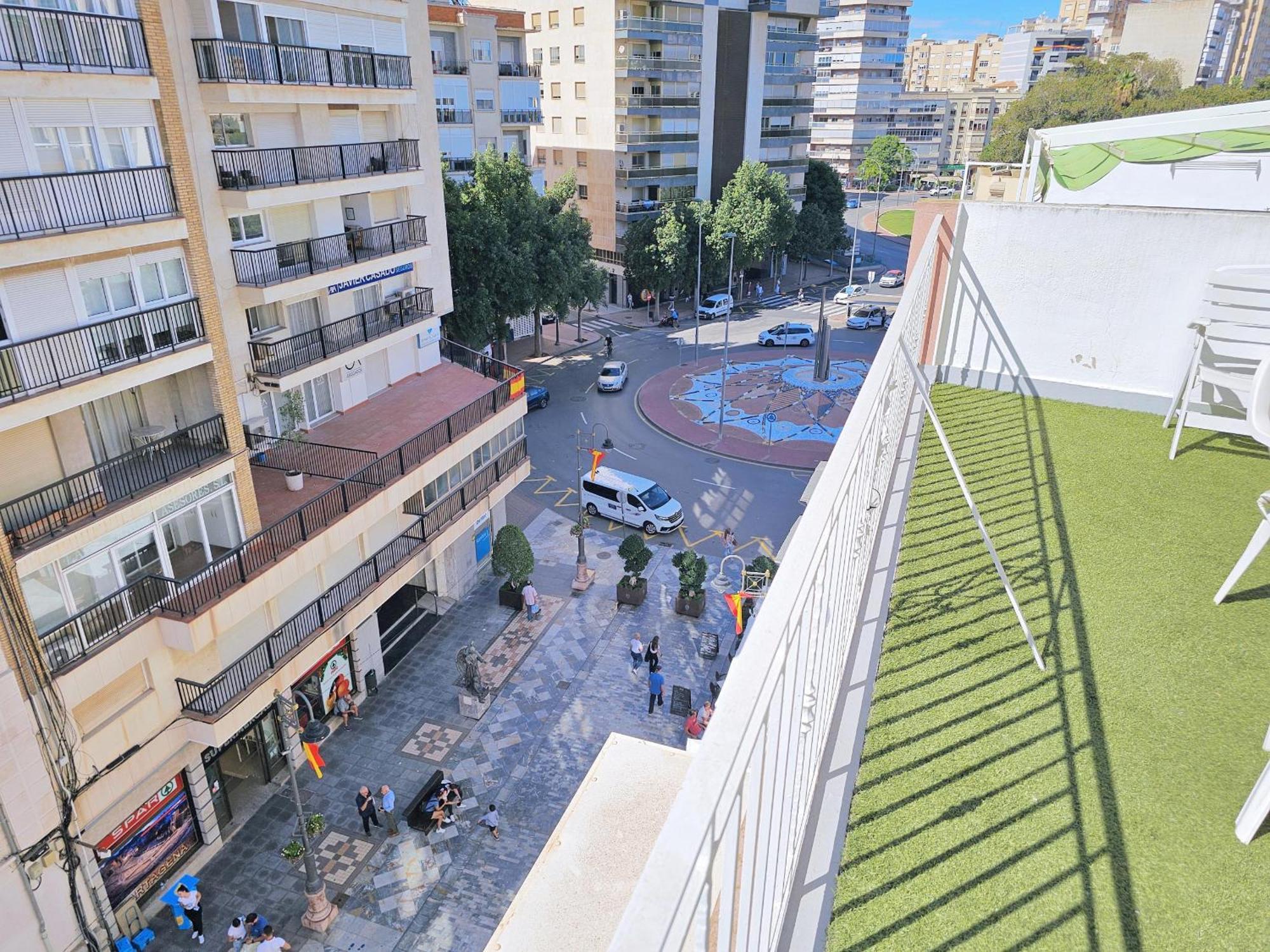 Ferienwohnung Atico A Cartagena Centro Historico Parking Exterior foto